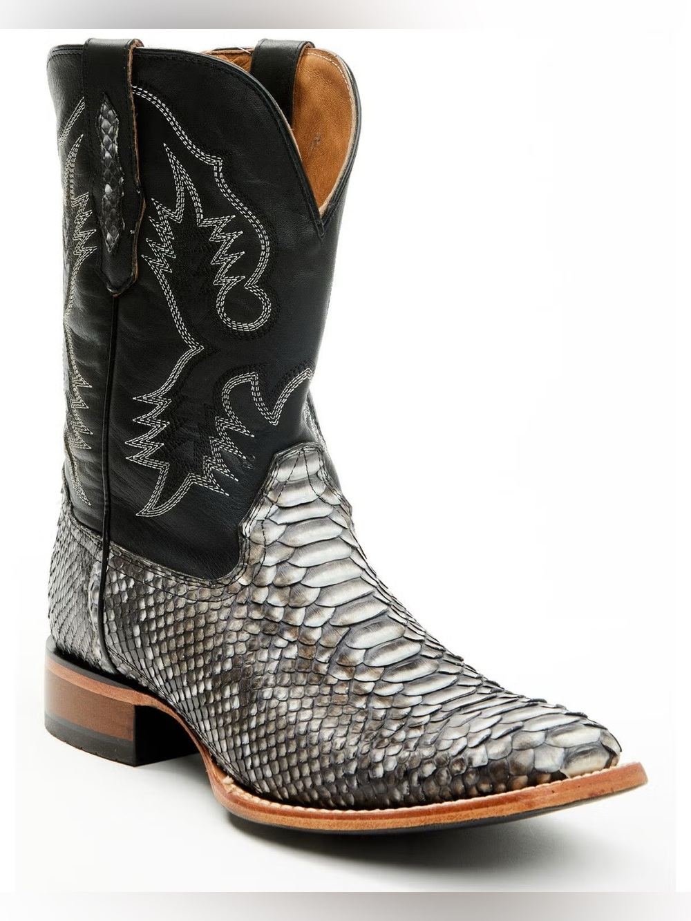 Cody James Men's Exotic Python Nevado Western Boots - Broad Square Toe